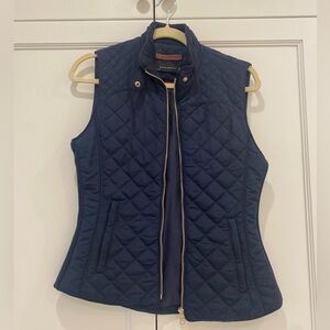 Zara Navy Blue Vest size Small